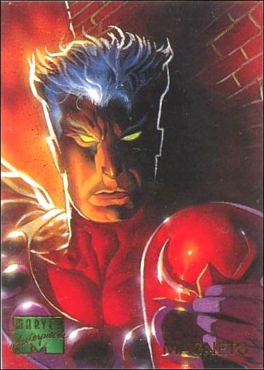 1995 Marvel Masterpieces (Base Set) card 61 Magneto