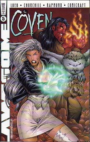 Coven (1997) issue 5 Ian Churchill Standard Cover - Flipbook w/ Re-Gex