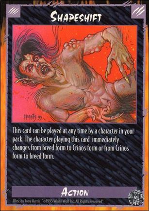 Rage Limited (Base Set) card 235 Shapeshift 