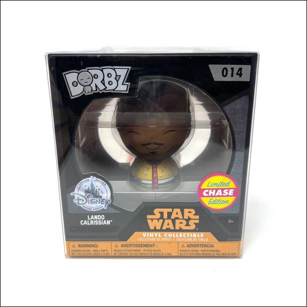 Dorbz Star Wars figure 14-B Lando Calrissian (Flocked)