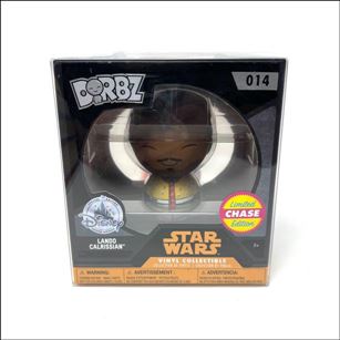 Dorbz Star Wars figure 14-B Lando Calrissian (Flocked)