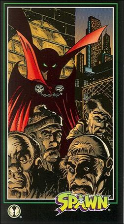 Spawn: Widevision (Base Set) card 32 Spawn's New Friends