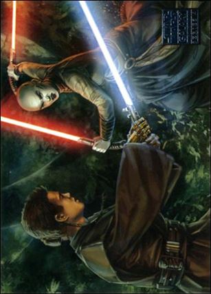 Star Wars Galaxy: Series 4 (Base Set) card 72 A More-Than-Worthy Foe