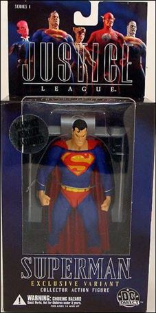Justice League: Alex Ross (Series 1) figure 1-B Superman (Red Eyes)