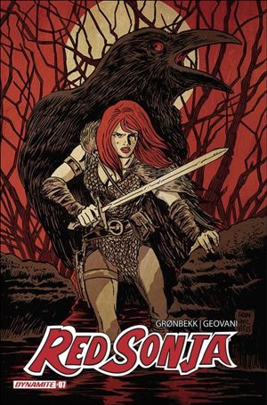 Red Sonja (2023) issue 7-D Francesco Francavilla Cover
