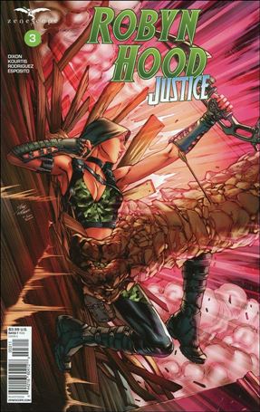 Robyn Hood: Justice issue 3 Igor Vitorino Cover