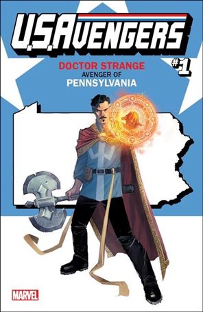 U.S.Avengers issue 1-NM Rod Reis Pennsylvania Cover