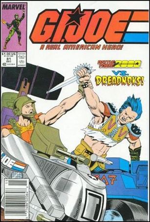 G.I. Joe: A Real American Hero issue 81-B Newsstand Cover