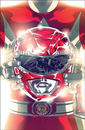 Mighty Morphin Power Rangers issue 41-C Goni Montes Foil Cover