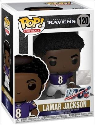 Pop! Football (NFL) figure 120 Lamar Jackson