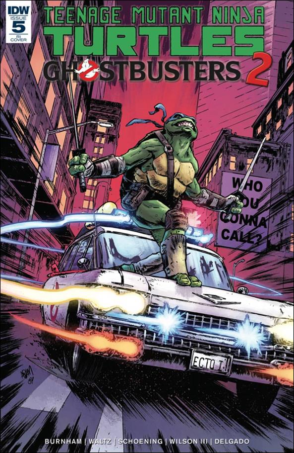 Teenage Mutant Ninja Turtles/Ghostbusters 2 issue 5-C Adam Gorham 1:10 Cover