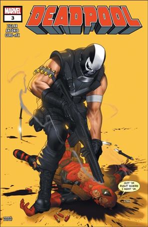 Deadpool (2024) issue 3 Taurin Clarke Cover
