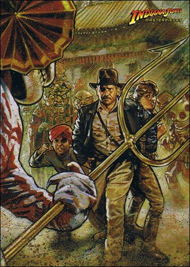 Indiana Jones Masterpieces (Base Set) card 82 Thunder in the Orient