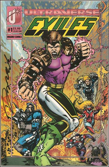 Exiles (1993) issue 1-F Catalyst (Signed by David Olbrich) 1/2000 w/COA