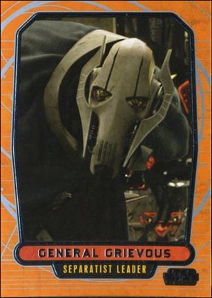 Star Wars Galactic Files (Base Set) card 74 General Grievous Separatist Leader