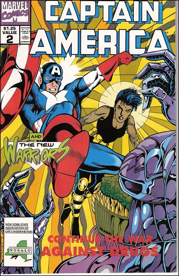 Captain America Goes to War Against Drugs issue 2