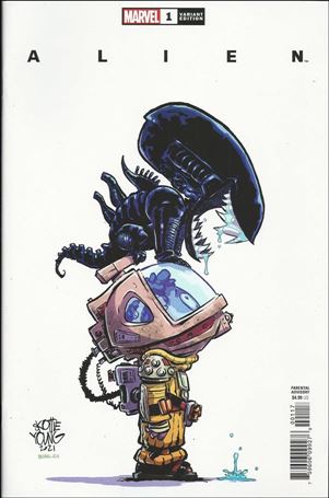 Alien (2021) issue 1-F Skottie Young Baby Cover