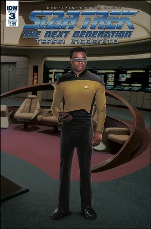 Star Trek: The Next Generation: Terra Incognita issue 3-B Photo Cover
