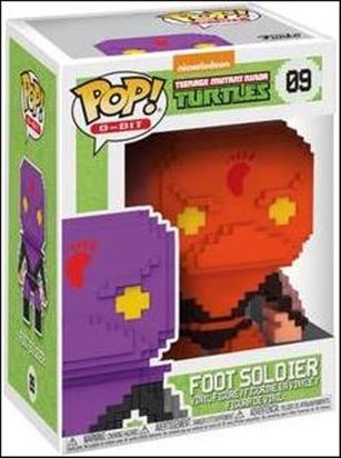 POP! 8-Bit figure 9-C Foot Soldier (Red) NYCC 2017 Exclusive 1/500