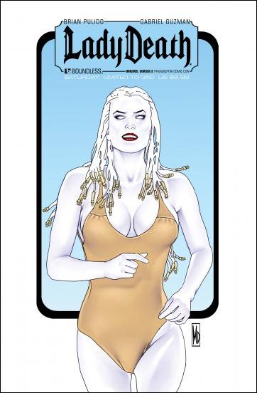 Lady Death Origins: Cursed issue 2-G Wizard World Philadelphia Saturday Cover 1/350