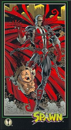 Spawn: Widevision (Base Set) card 66 Heads, You Lose
