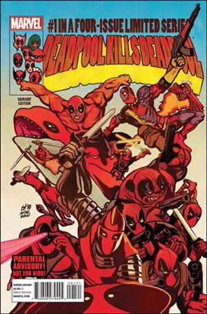 Deadpool Kills Deadpool issue 1-B 1:50 Cover