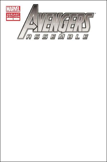 Avengers Assemble (2012) issue 1-D Blank/Sketch Cover