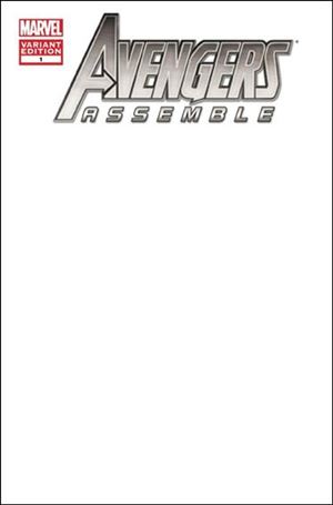 Avengers Assemble (2012) issue 1-D Blank/Sketch Cover