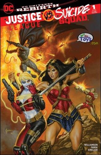 Justice League Vs Suicide Squad issue 1-T Joe Jusko buymetoys.com Standard Cover
