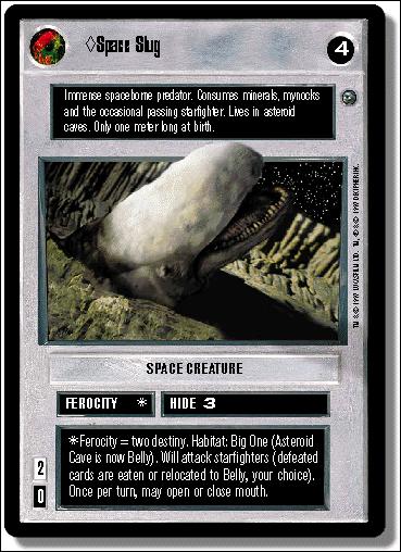 Star Wars: Dagobah Limited (Base Set) card 96 Space Slug