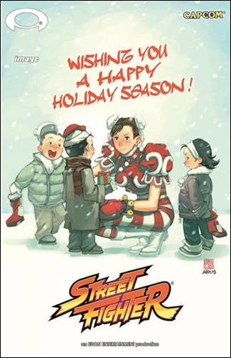 Street Fighter (2003) issue 4-D X-Mas Exclusive Cover