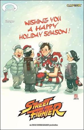 Street Fighter (2003) issue 4-D X-Mas Exclusive Cover