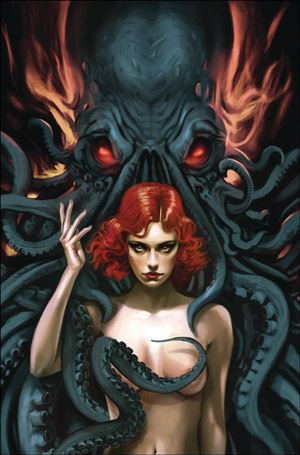 Minky Woodcock: The Girl Called Cthulhu issue 3-E Claudia Caranfa FOC Virgin Cover