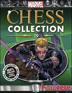 Marvel Chess Collection (UK) issue 19 Hawkeye (White Pawn)