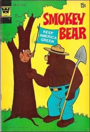 Smokey Bear issue 10-B Whitman Cover