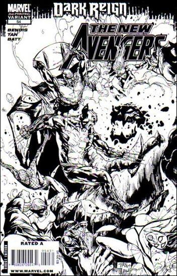 New Avengers (2005) issue 54-C Billy Tan Cover (2nd Printing)