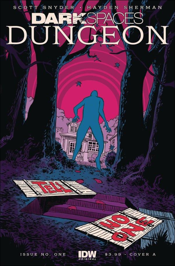 Dark Spaces: Dungeon issue 1 Hayden Sherman Cover
