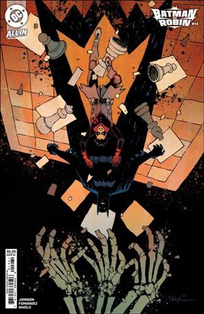 Batman and Robin (2023) issue 14-D Christopher Mitten Cardstock Cover