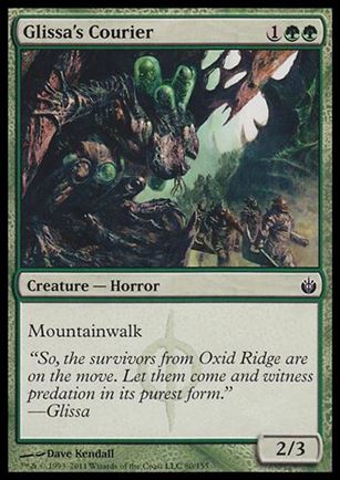 Magic the Gathering: Mirrodin Besieged (Base Set) card 80 Glissa's Courier