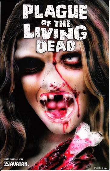 Plague of the Living Dead issue 5-C Painted Cover