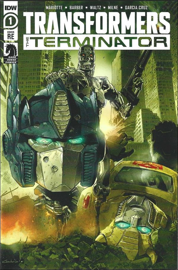 Transformers vs the Terminator issue 1-E Diego Galindo Jolzar Collectibles Cover 1/1000