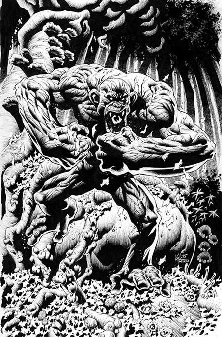 Herculoids (2025) issue 6-J Kyle Hotz B&W Virgin 1:5 Cover