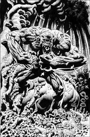 Herculoids (2025) issue 6-J Kyle Hotz B&W Virgin 1:5 Cover
