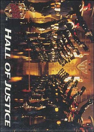 Judge Dredd: The Movie (Base Set) card 52 Hall of Justice