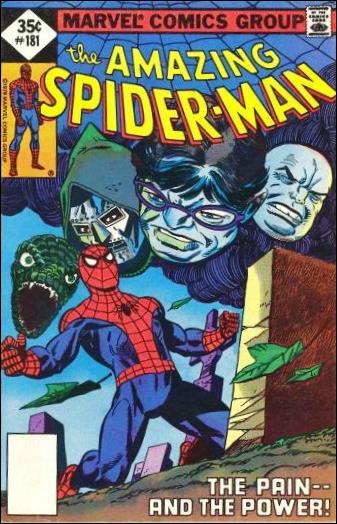 Amazing Spider-Man (1963) issue 181-B Whitman Cover