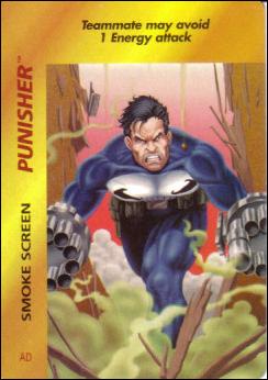 Marvel OverPower (Base Set) card nn172 Punisher: Smoke Screen