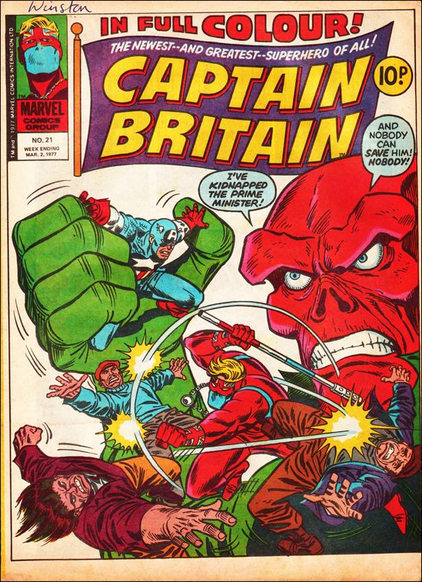 Captain Britain (UK) (1976) issue 21