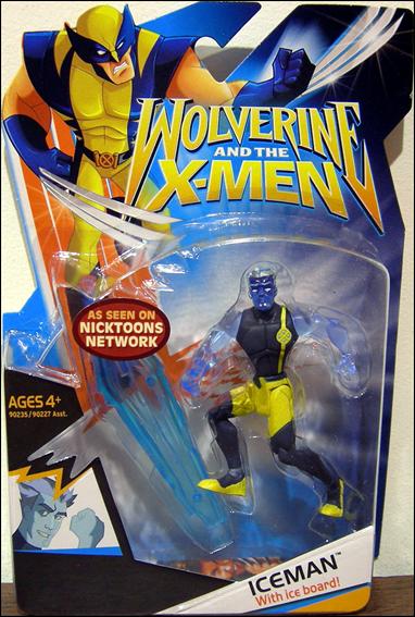 Wolverine and the X-Men figure 5-B Iceman (Black and Yellow Costume)