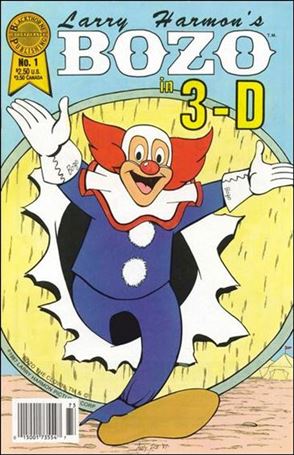 Bozo the Clown in 3-D Cover Image 1