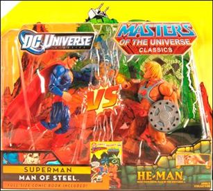 DC Universe Classics vs Masters of the Universe Classics  figure 1 Superman vs He-Man